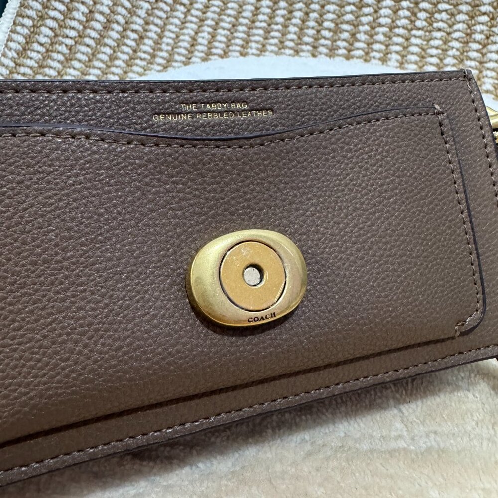 Coach Brown Leather Crossbody Bag - Picture 6 of 6